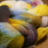 100g Hand Dyed Dorset Horn Wool Top for Handspinning or Felting - 'Autumn Walk"