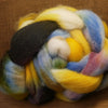 100g Hand Dyed Dorset Horn Wool Top for Handspinning or Felting - 'Autumn Walk"