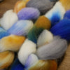 100g Hand Dyed Dorset Horn Wool Top for Handspinning or Felting - 'September Sky"