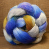 100g Hand Dyed Dorset Horn Wool Top for Handspinning or Felting - 'September Sky"