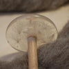 Botanical Top Whorl Resin Drop Spindle - Thistledown, 33g