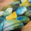 Hand Dyed Corriedale Wool Top for Spinning or Felting - 'Mallard Shades'