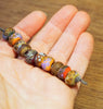 Handmade Lampwork Glass Beads - Rustic Set 3